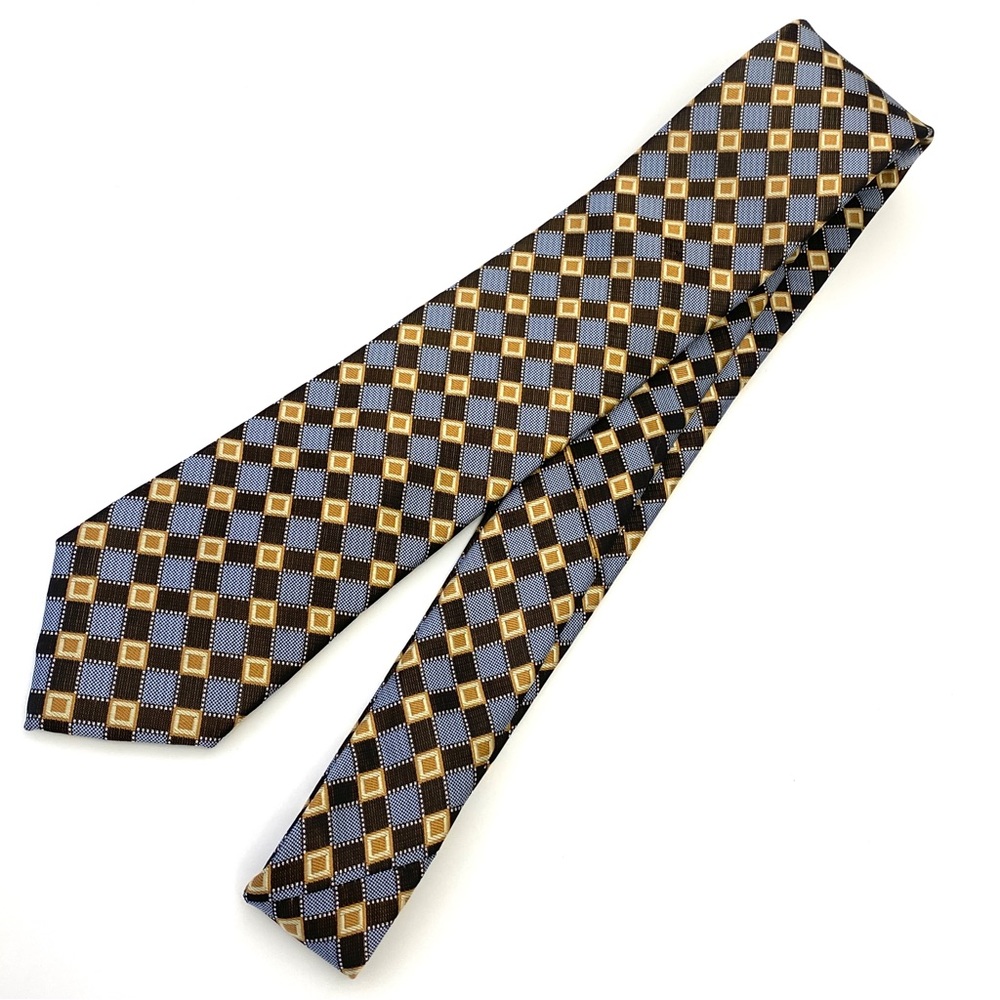 Alexander Julian Check Graphic NeckTie
